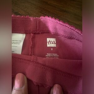 Toddler girl leggings size 2T- brand Tea